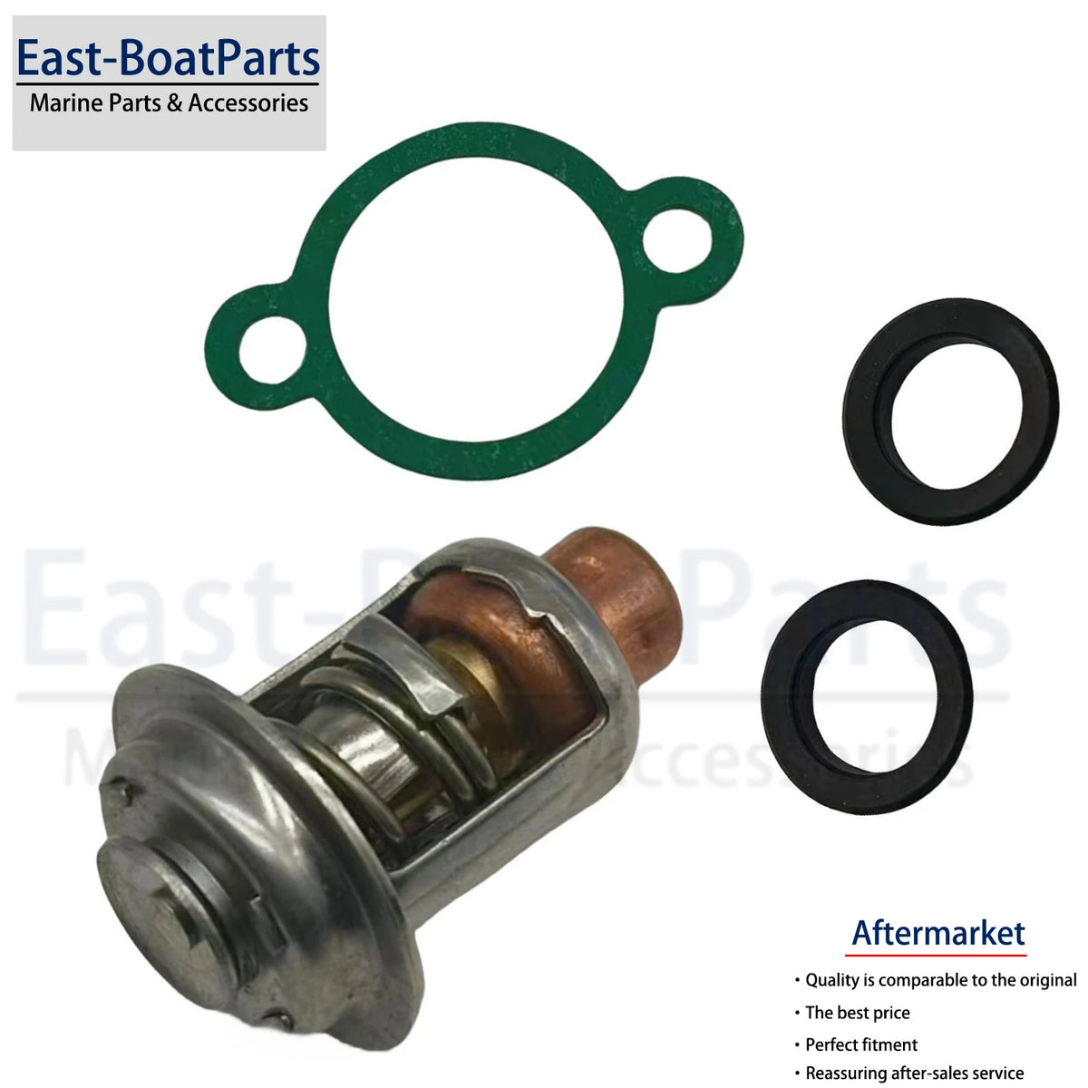 125°F Thermostat for Honda BF4.5 BF5 BF6 BF8 BF9.9 BF15 BF50F BF75F BF100F Model