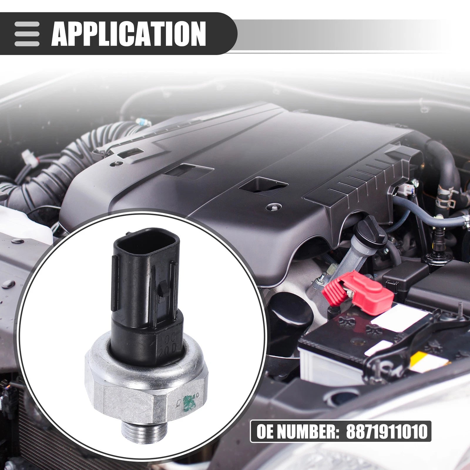 A/C Pressure Sensor Valve Switch for Toyota Avalon (2013–2018)
