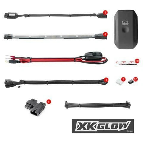 LED Accent Light Kit for Motorcycle (XKGlow KSMOTOSTANDARD)