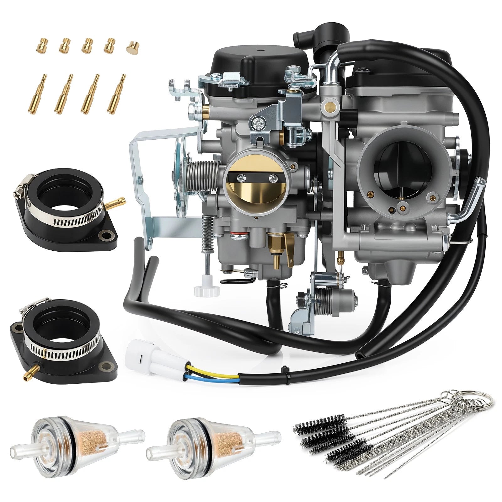 Carburetor with Intake Manifold for Yamaha V Star 1100 (1999–2009)