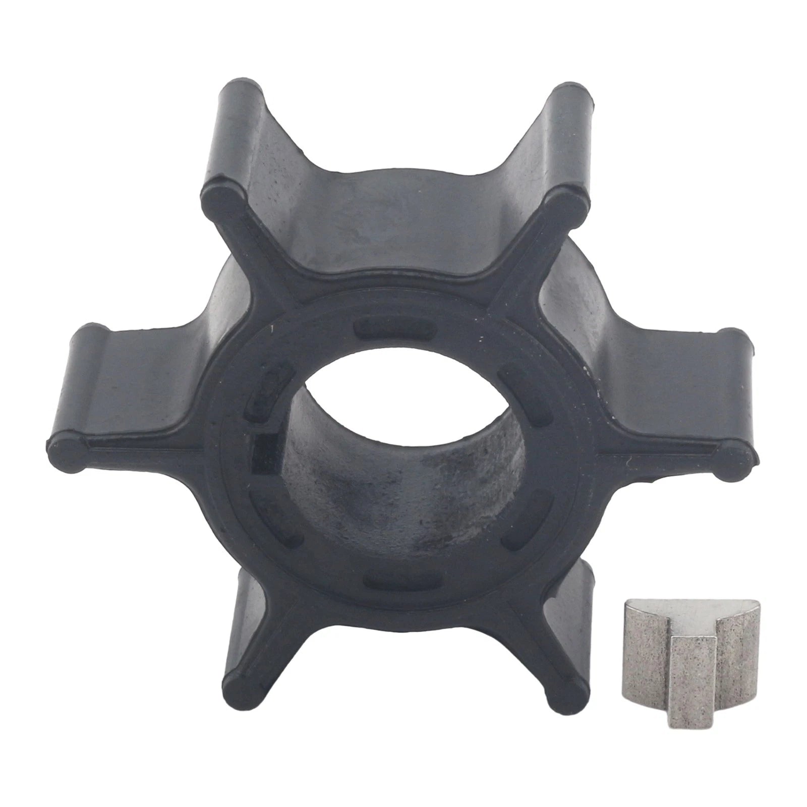 Water Pump Impeller & Key for Honda 8 9.9 10 15 20 HP Outboard (19210-ZW9-A32)