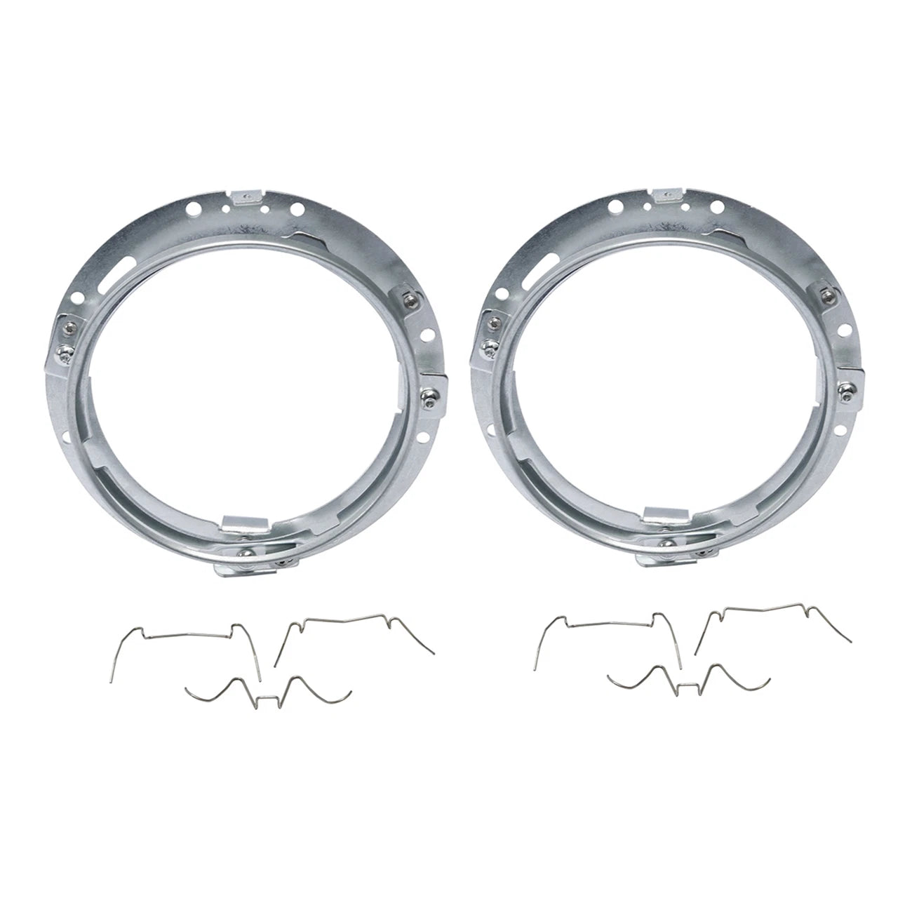 2X 7" Headlight Mount Bracket Ring for Harley Touring (1994–2013) Softail (1991–2013)