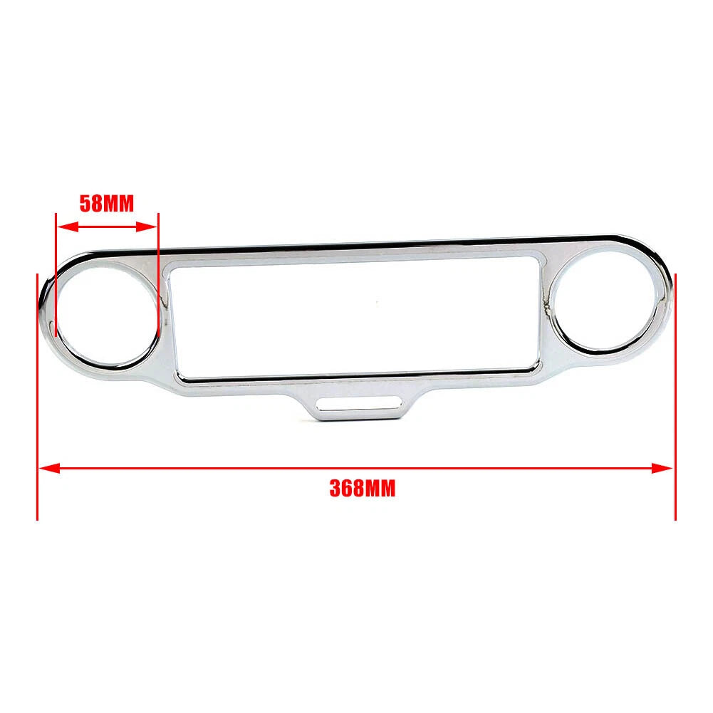 Fairing Stereo Accent Trim Ring for Harley Electra Glide (1996–2013)