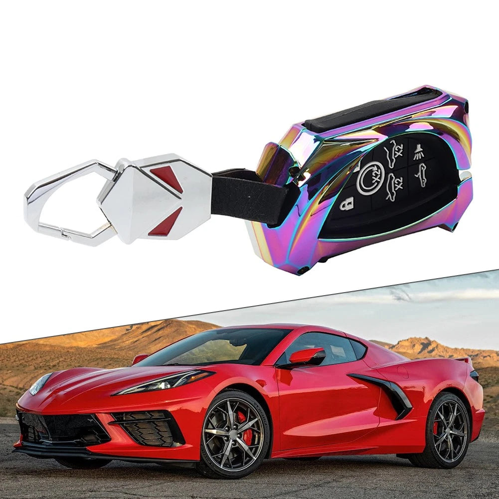 7 Button Remote Key Fob Shell Case for Chevrolet Corvette (2020–2023)