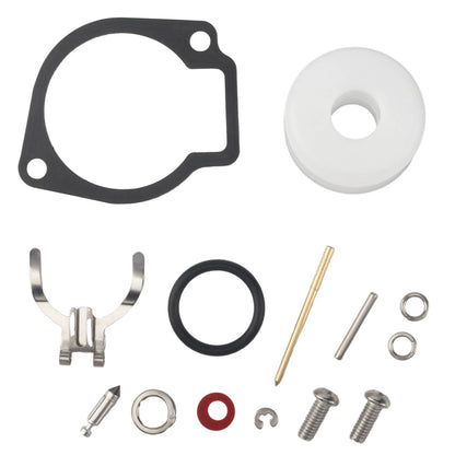 Carburetor Kit with Float for Tohatsu Nissan 2 Stroke 2.5 3.5 HP (1990–2023)
