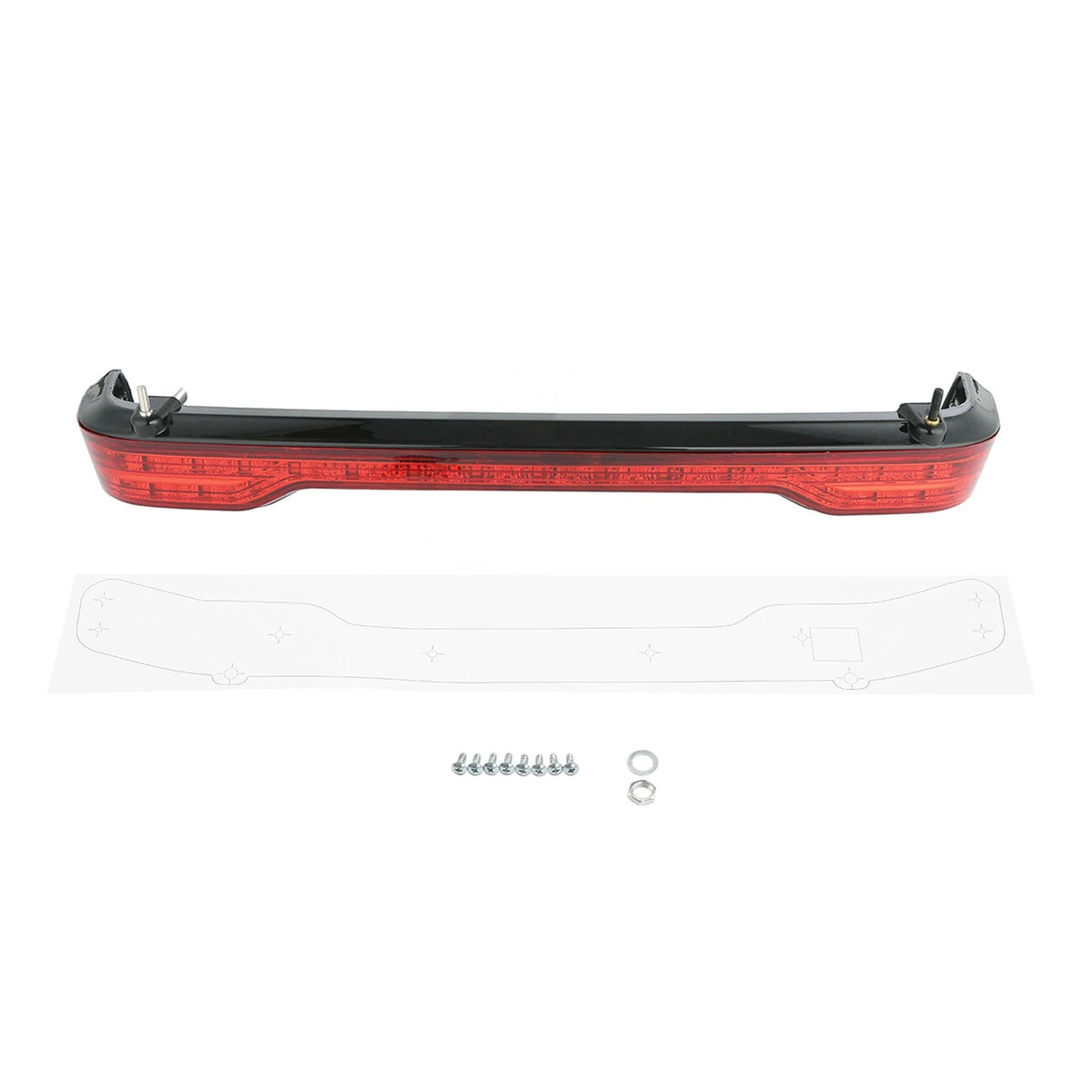 King Brake Turn Tail Light for Harley Touring Road Glide (2014–2025)