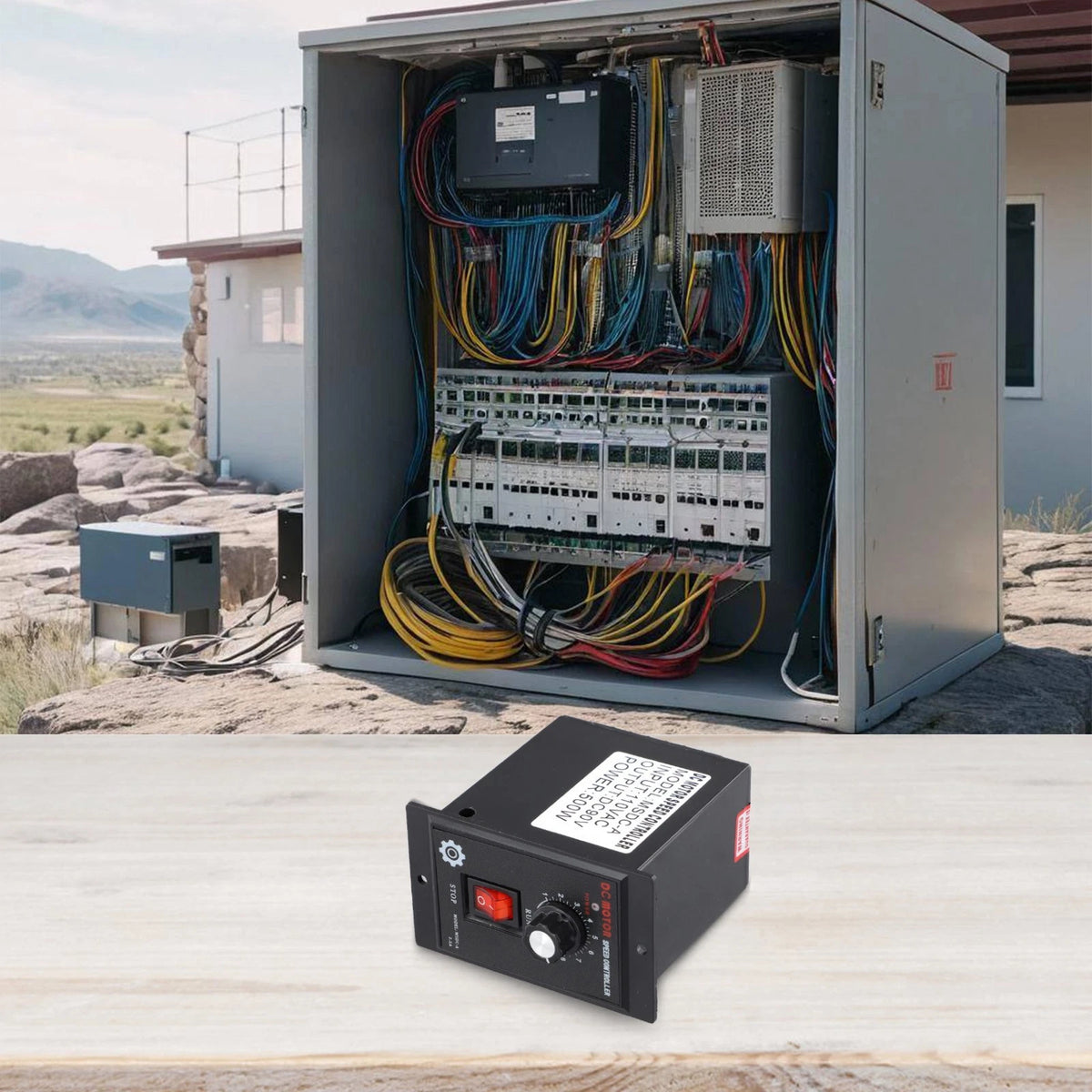 500W DC Motor Controller for AC 110V to DC 90V