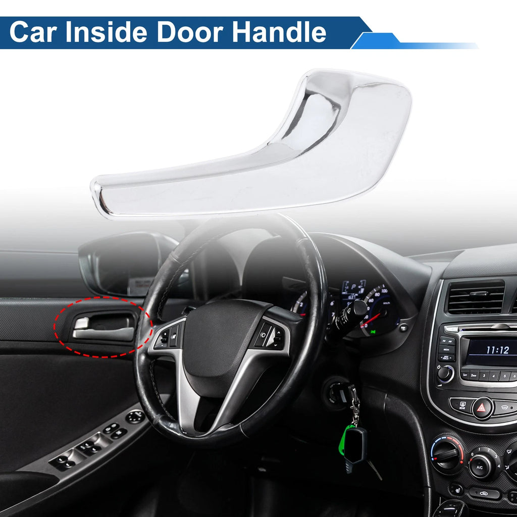 Front Driver Side Interior Door Handle for Vauxhall Corsa D (2006–2014) No.13297814