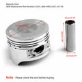 Piston Kit +0.50 for Honda CG200 (200cc, NO.13101-LA66-0400, Bore 64mm)