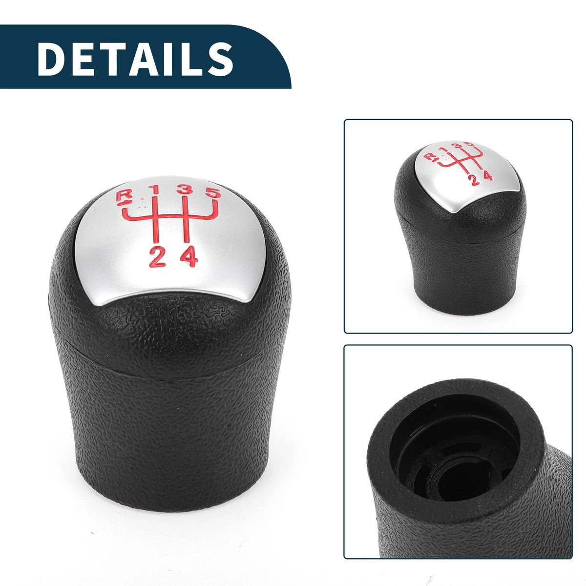 5 Speed Gear Shift Knob No.8200208090 for Renault Kangoo (1997–2019)