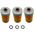 3Pcs Fuel Filter for Yanmar 3YM30 3GMF 3GM30 2GM 1GM10 2GM20 2QM 2YM15 (–)