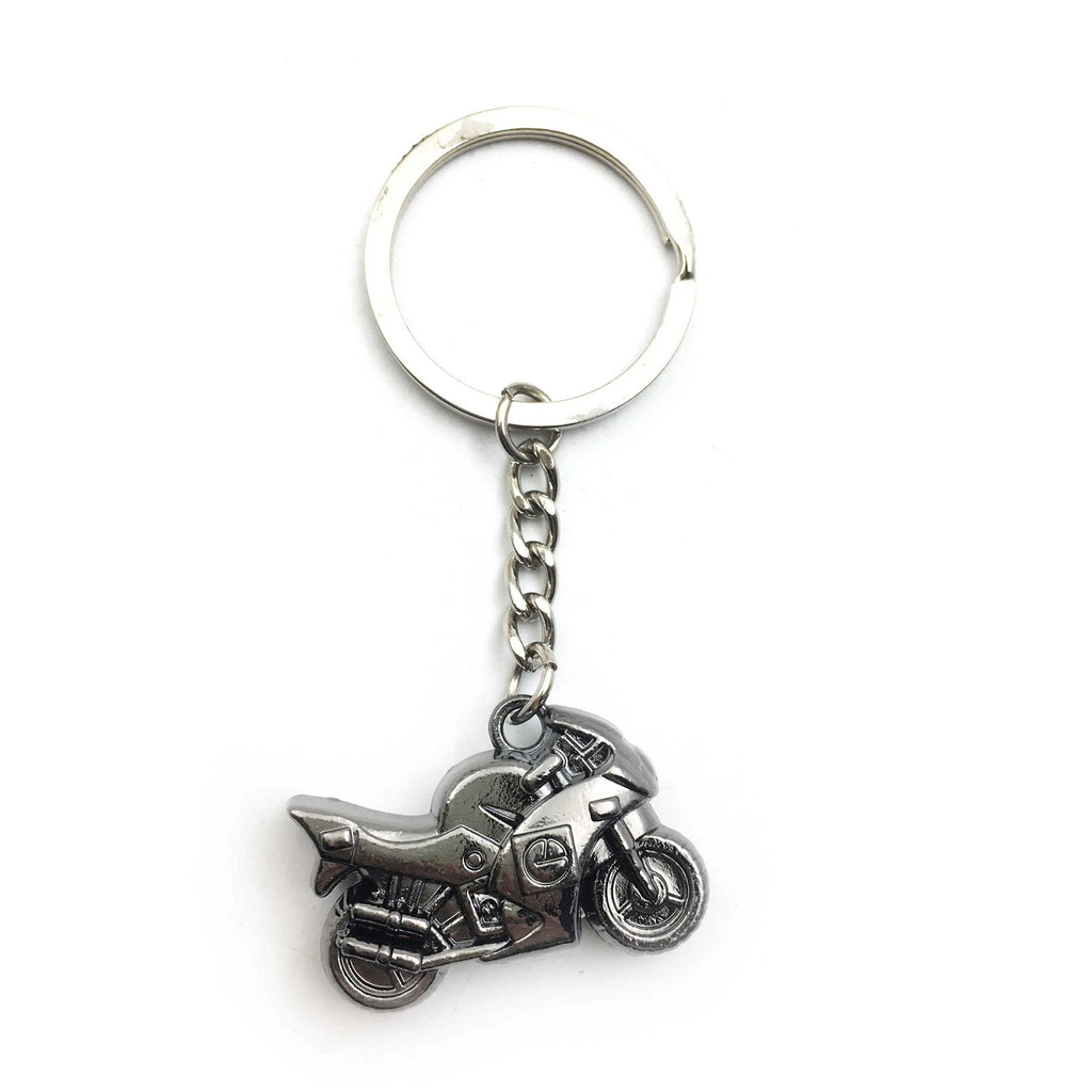 Metal Motorcycle Key Ring Keychain for Universal Use (All Years)