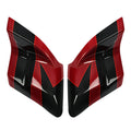 Stretched Side Cover for Harley Touring (2014–2023) Starfire Black/Atomic Red