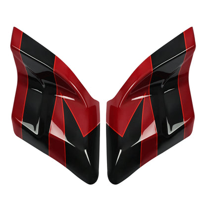 Stretched Side Cover for Harley Touring (2014–2023) Starfire Black/Atomic Red