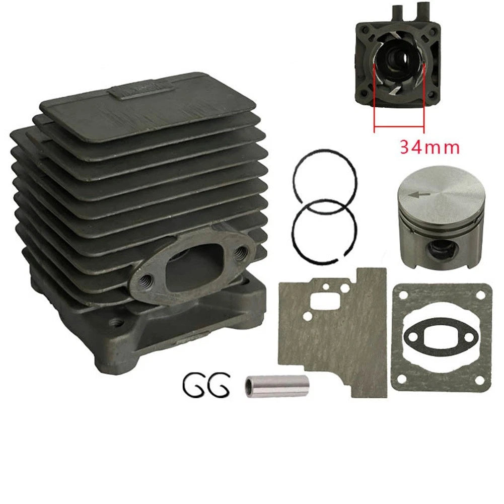 34mm Cylinder for Trimmer Engine (Tool-free Installation)