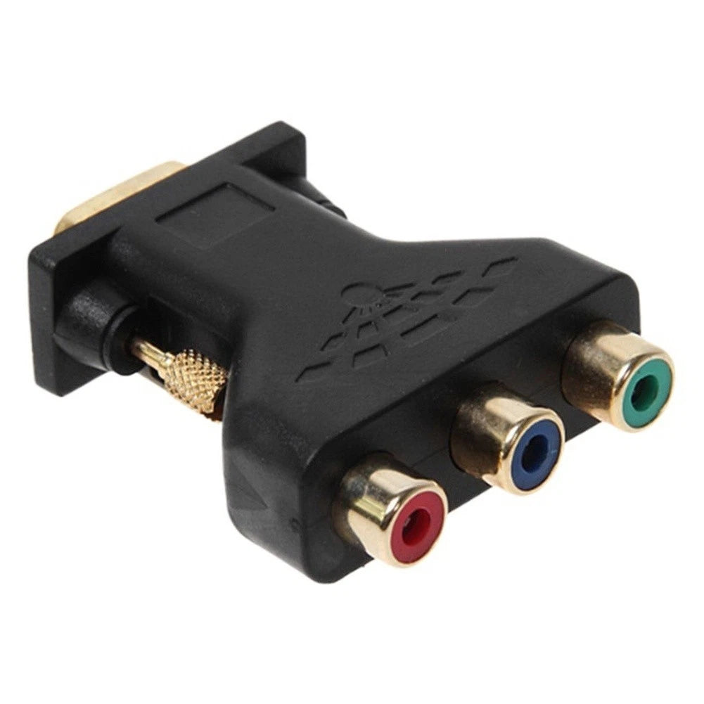 VGA to Component Video Converter with Gold-Plated Connectors