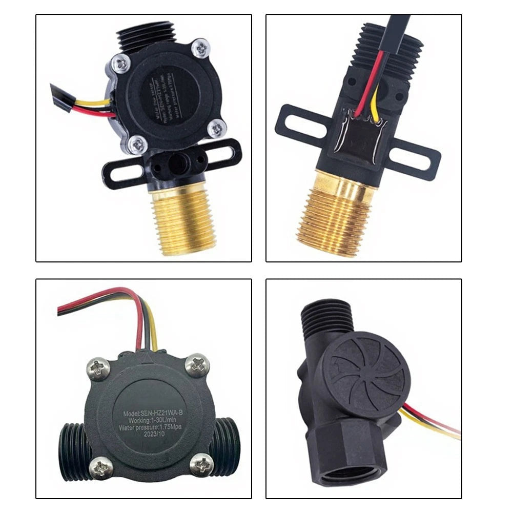 Water Monitoring Solar Flow Sensor for (Solar-powered)
