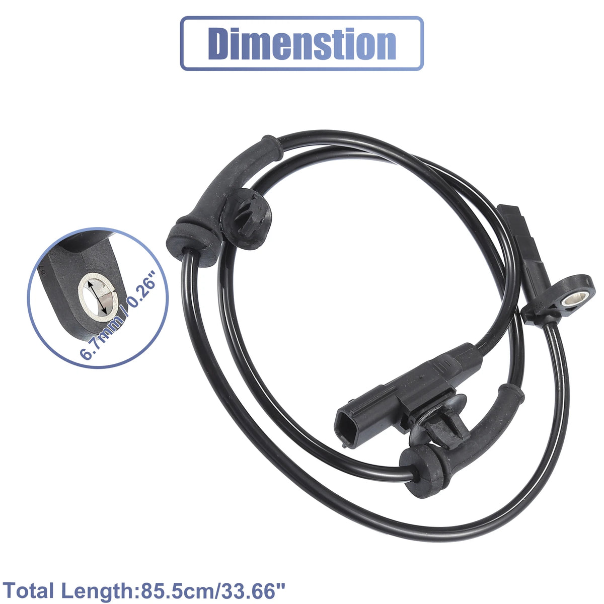 ABS Wheel Speed Sensor Set of 2 for Nissan (479101HA0A)