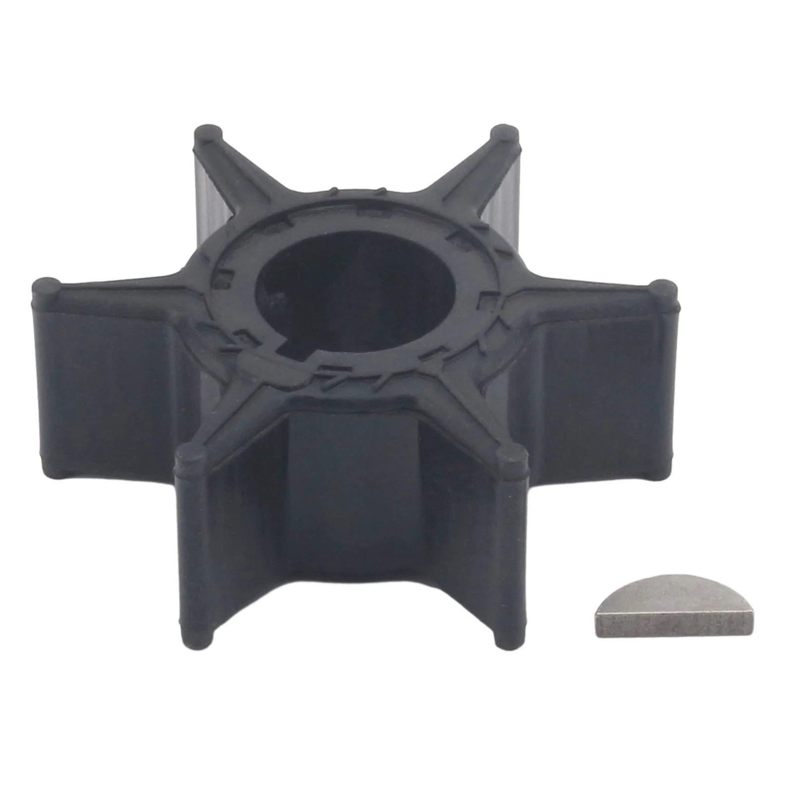Water Pump Impeller & Key for Yamaha Outboard (6H4-44352-01, 6H4-44352)