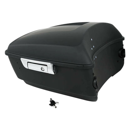 Matte Black King Trunk Luggage for Harley Touring Electra Road Glide (2014–2026)