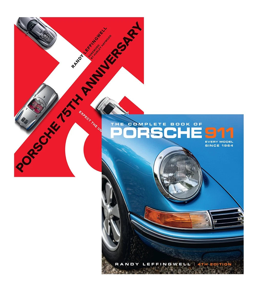 Porsche 911 Complete Book Set (4th Ed & 75th Anniversary)