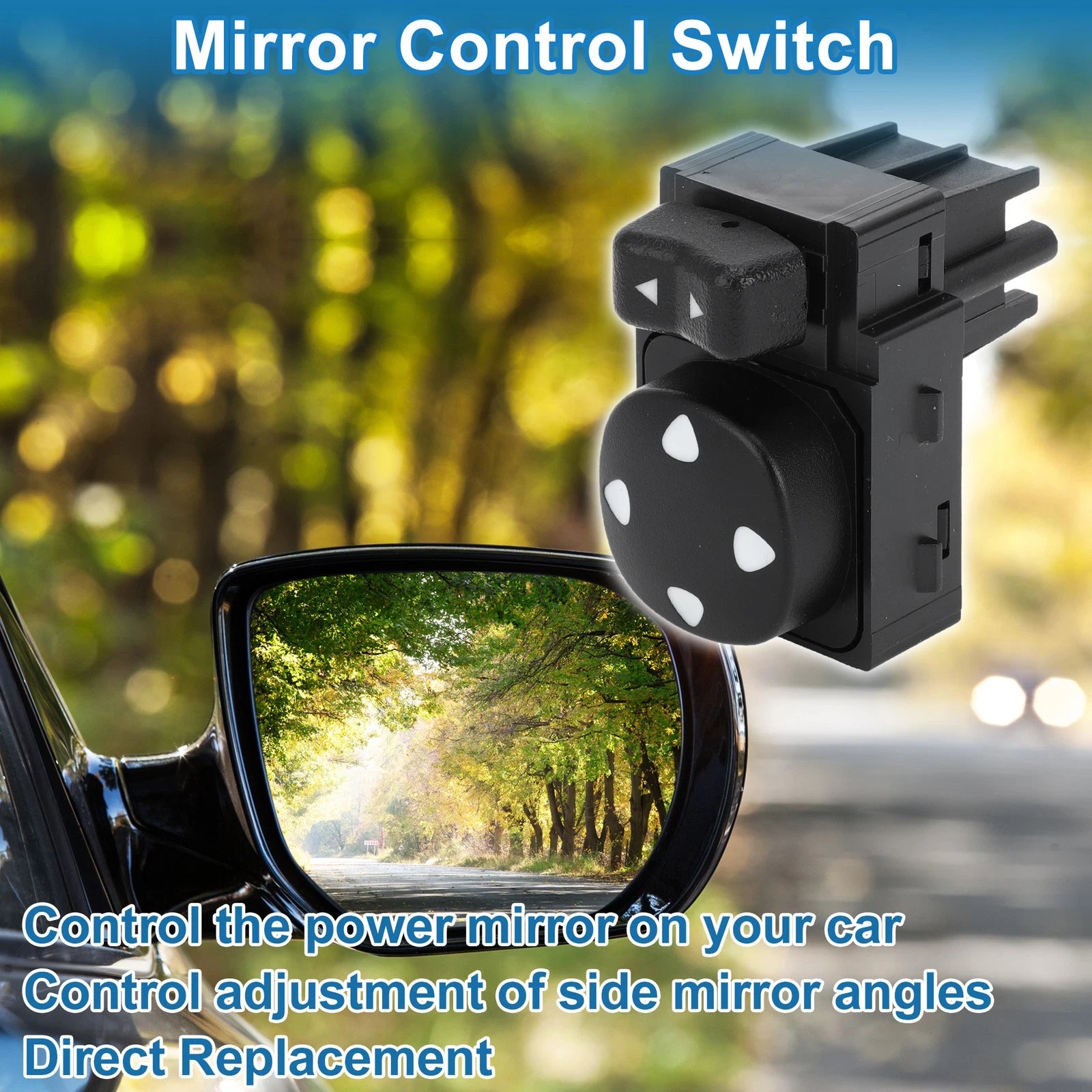 View Mirror Switch for Chevrolet Impala and S10 (2000–2010)