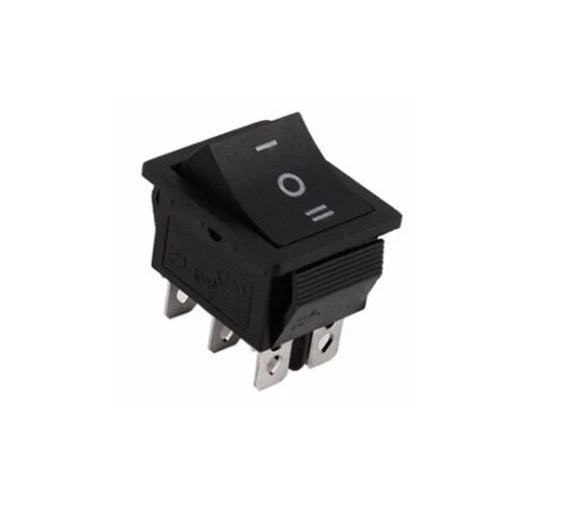 Snap In Installation Rocker Switch with Pole Throw Contact