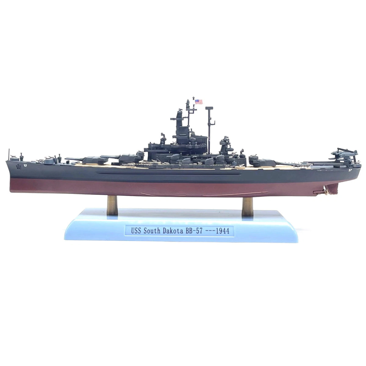 1/1000 USS South Dakota BB-57 Battleship Model Souvenir Collection