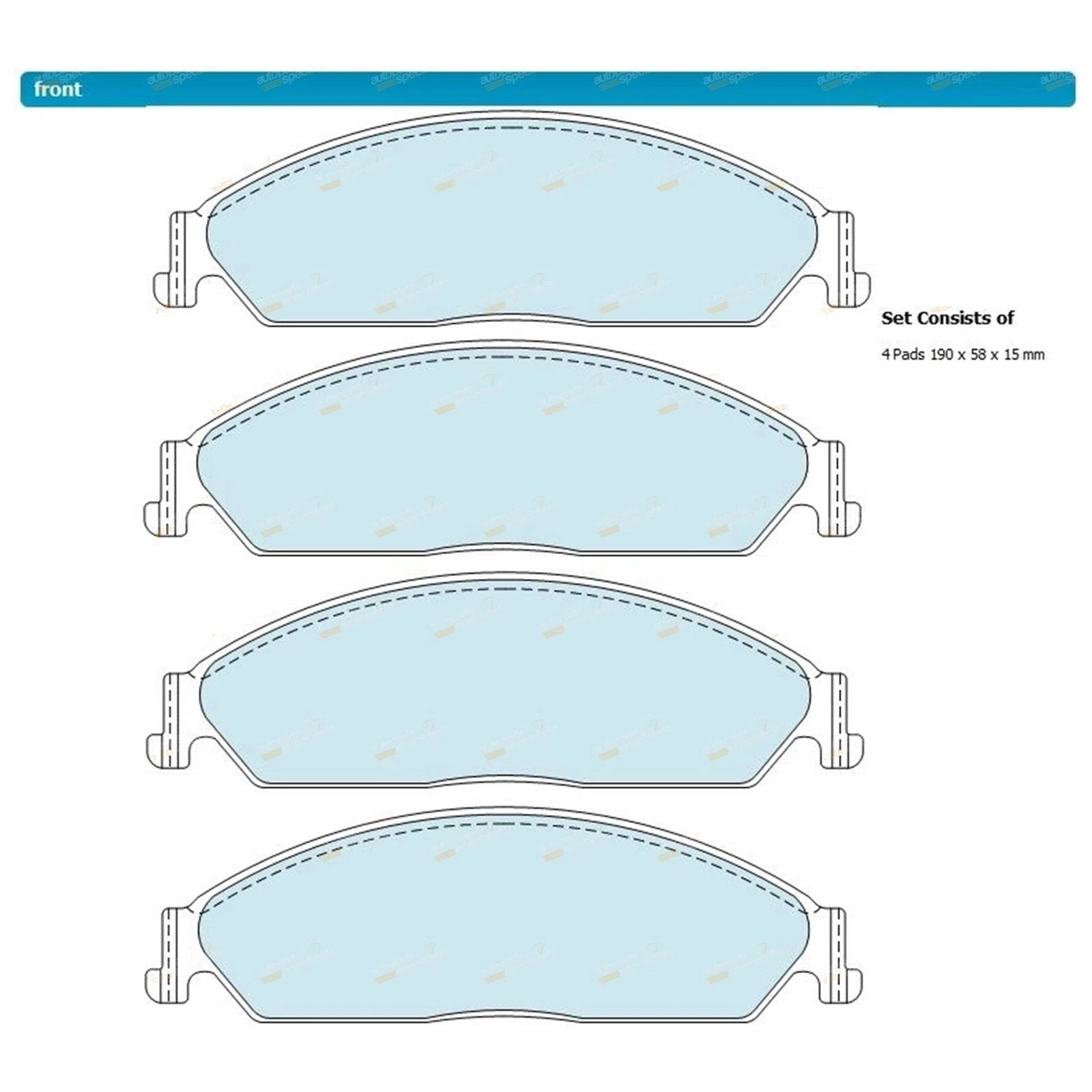2 Front Drilled Slotted Disc Rotors + Bendix Brake Pads for Territory SX-SZ (2004–Present)