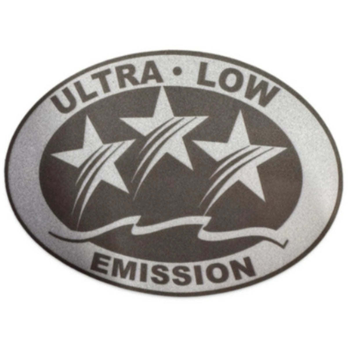 Ultra Low Emission 3 Outboard Graphic Light Gray Sticker Decal Outboard Engines