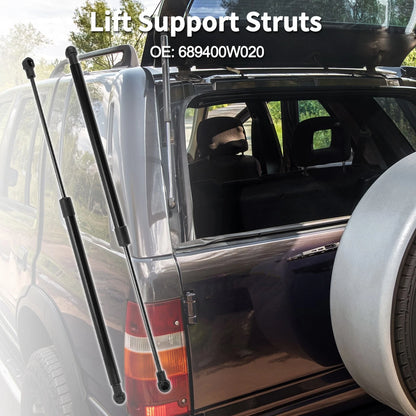 Rear Window Glass Lift Supports Struts Replacement for Toyota Land Cruiser Prado (2003–2009)