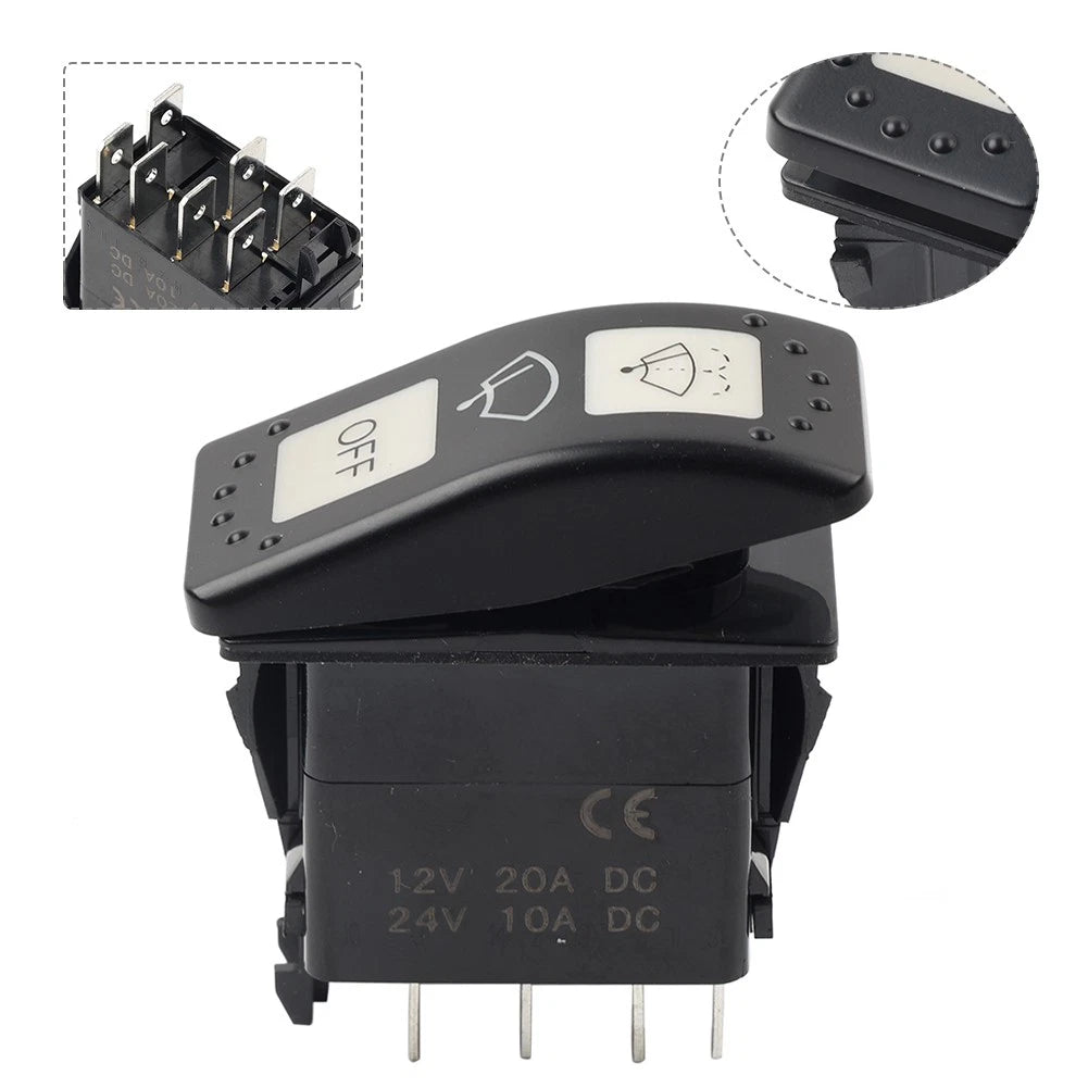 Windshield Wiper Control Switch 710004941 for Can-Am Defender Maverick X3