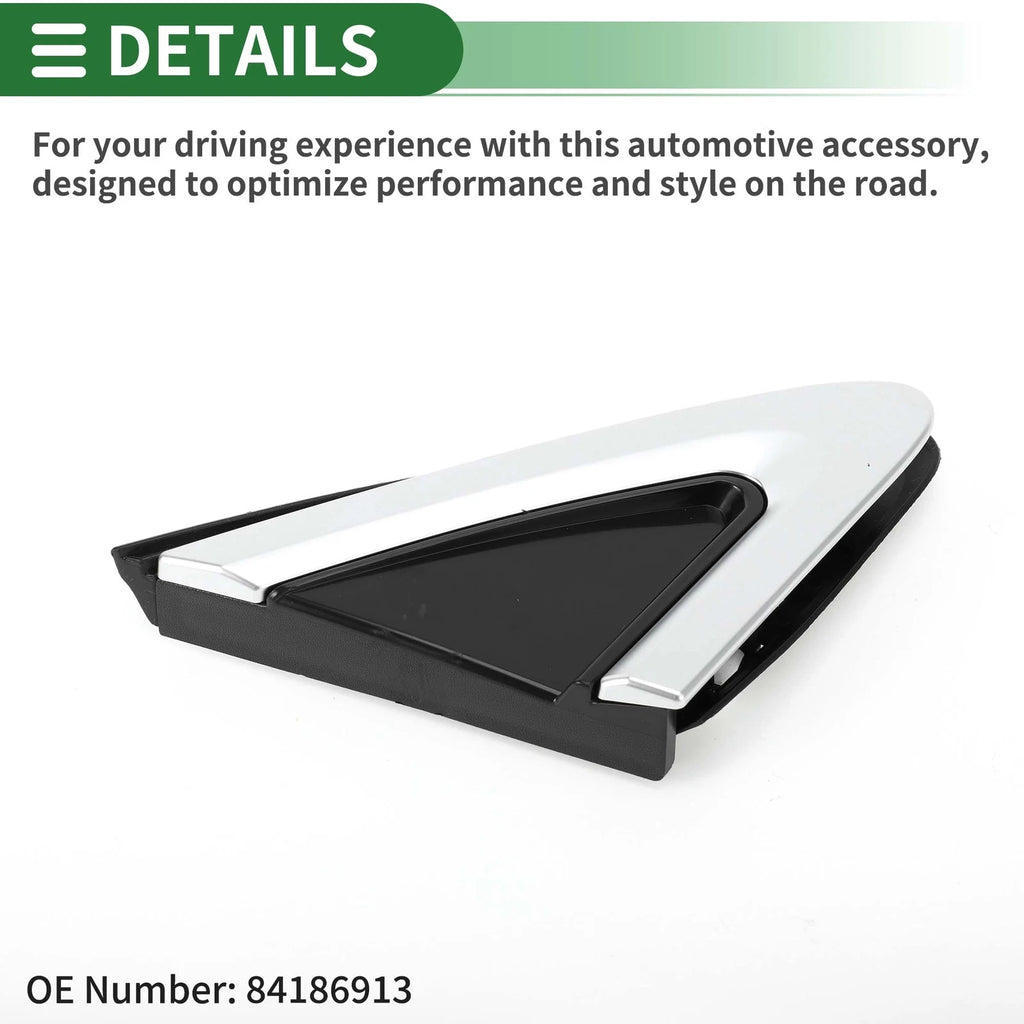 Front Right Side Pillar Corner Triangle Trim for Cadillac XT5 (2017) No. 84186913