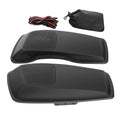 Matte Hard Saddlebag Lid Speaker Grills for Harley Touring (2014–2023)