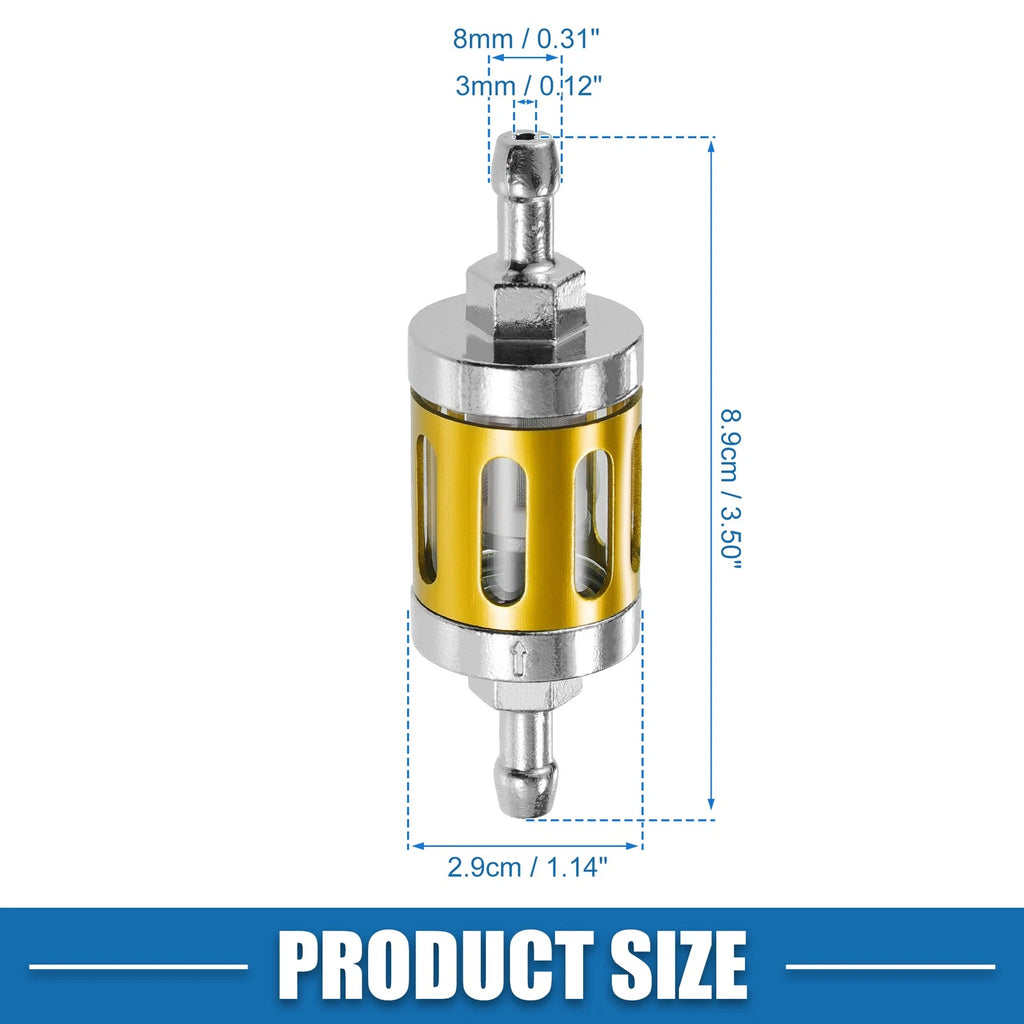 Inline Fuel Filter for Small Engines (Universal)