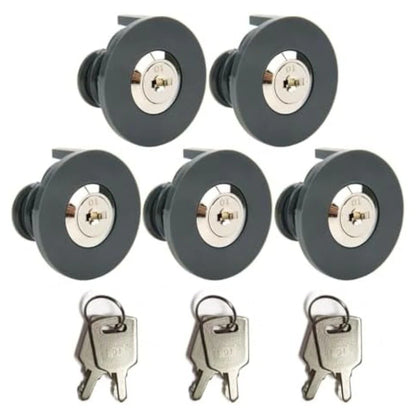 5X Socket Lock with Key for Electrical Outlet Power Anti Theft Protection