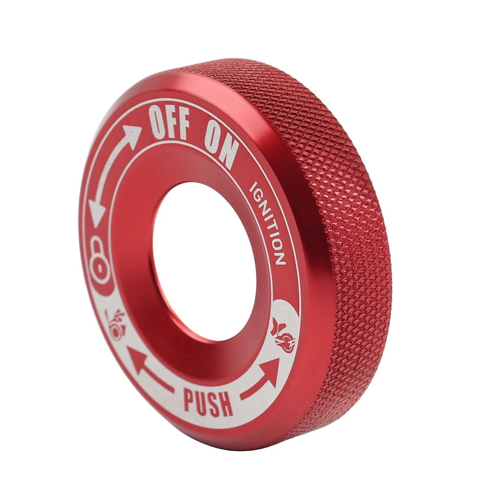 Red Ignition Lock Switch Cover Trim Ring for Can Am Spyder F3 F3-S RT/RT-L