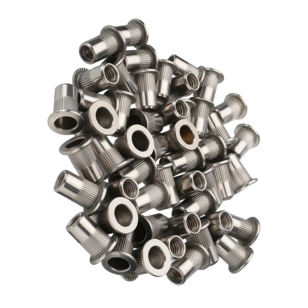 50x M6-M10 Thread Stainless Steel Rivet Nut Insert Nutsert