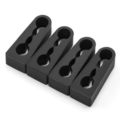 Set of 4 Door Lock Buffer Dampers for Renault Duster 2, Captur, Kaptur, Arkana, Fluence