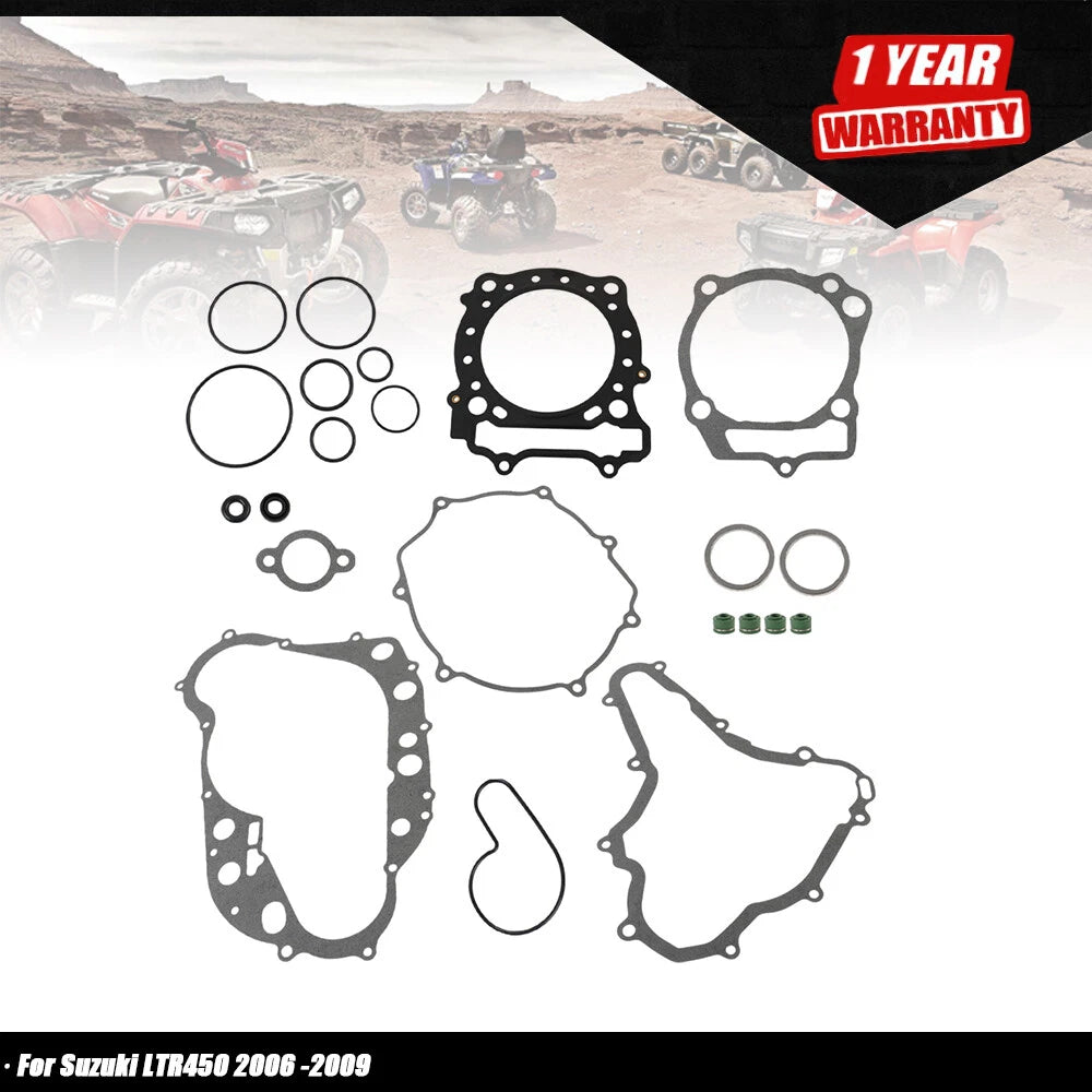 Complete Gasket Kit for Suzuki LTR450 (2006–2009)