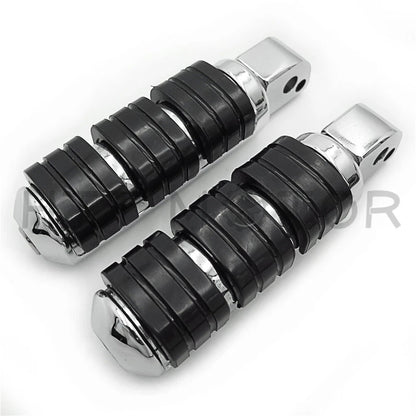 Aluminum Rubber FootPeg for Harley Softail Fat Boy FLFB, Fat Bob FXFB (2018–2019)