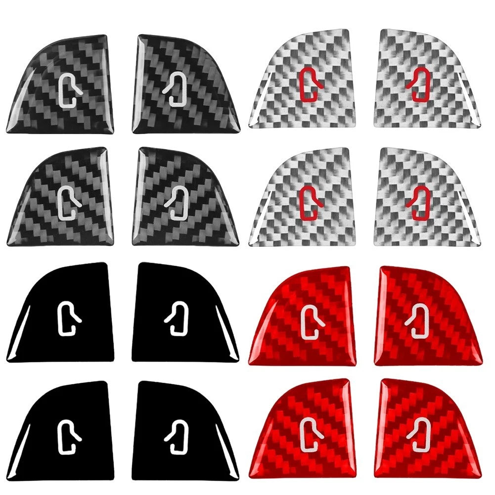 4PCS Window Switch Trim for Tesla Model 3/Y (2024–2025)