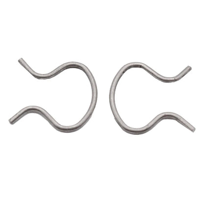 Two Pcs Metal Window Winder Clips for Fiat with Quick Installation Feature
