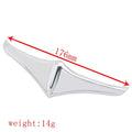 Chrome Rear Fender Leading Edge Tip Trim for Harley Touring FLHX FLTR (2009–2023)