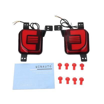 Rear Bumper Fog Light for Ford Everest (2022–2023) Red