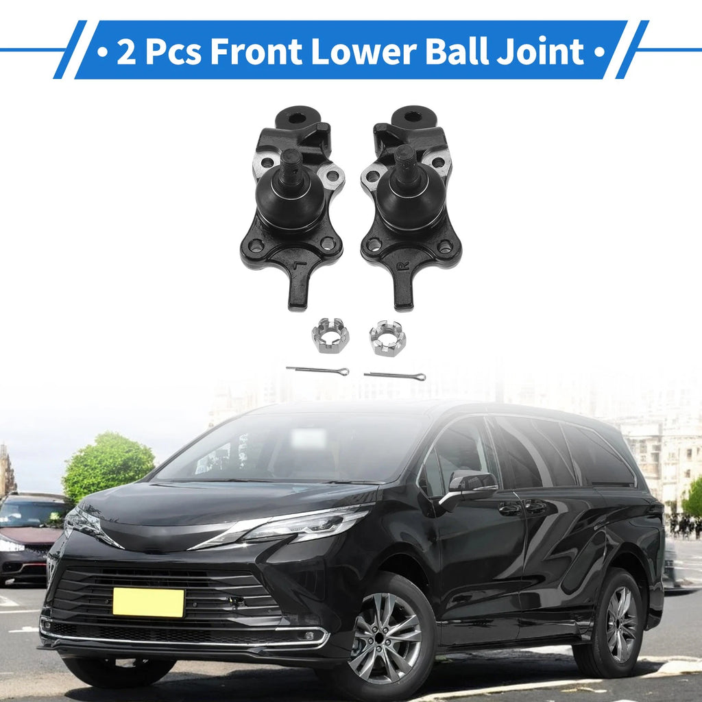 2 Pcs Front Lower Ball Joints Replacement for Toyota 4Runner (1996–2002)