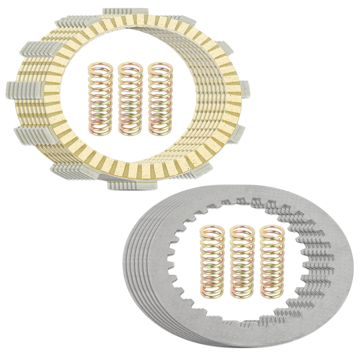 Clutch Friction Steel Plates Springs Kit for Yamaha YZ250 (2002–2018)