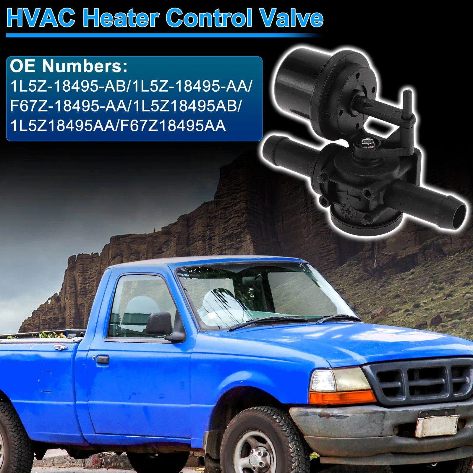 Heater Control Valve Replacement for Ford Ranger (1998–2008)