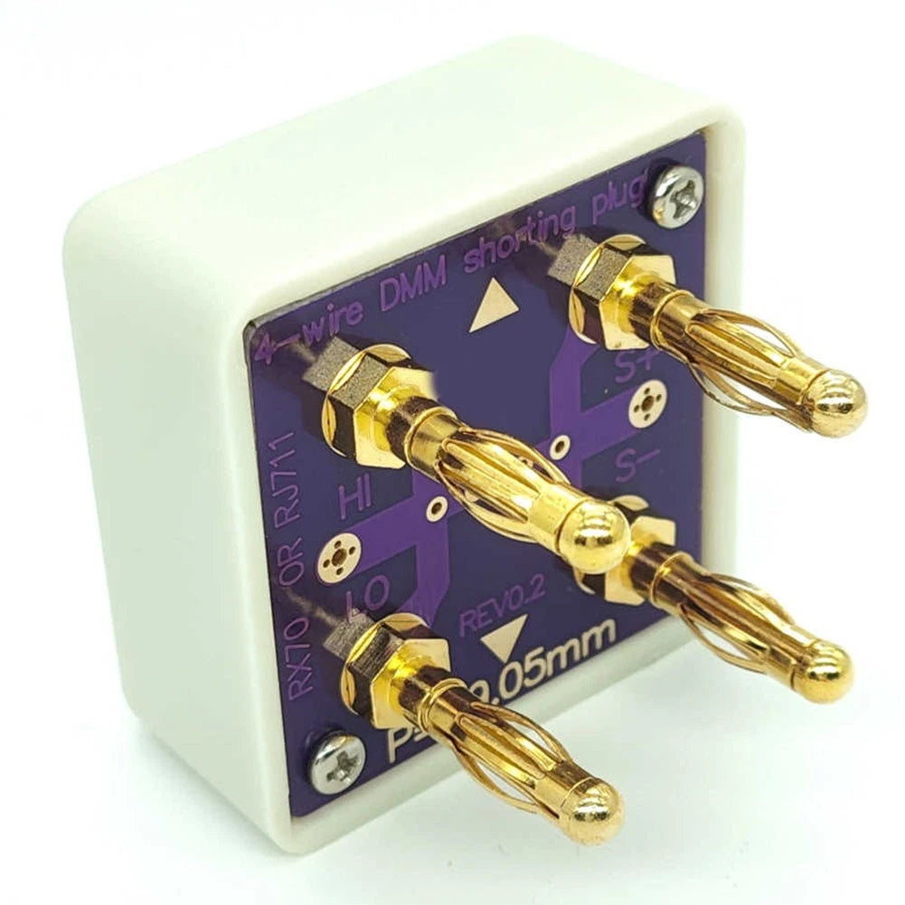 4 Wire Socket Assembly for Digital Multimeter Calibration
