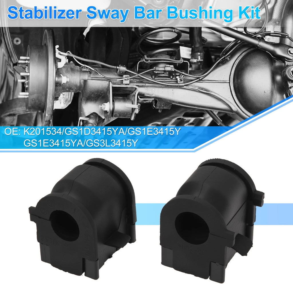 2X Front Side Stabilizer Sway Bar Bushing Kit for Mazda 6 (2009–2013) K201534